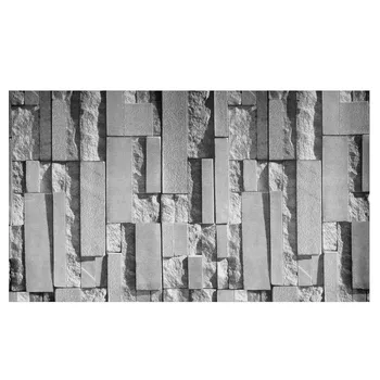 Stena Nálepky Sivá Biela Tehla Vzor Tapety na Steny Roll 3D Obývacia Izba Dekorácie Spálňa Kameň, Tehlové Steny Kniha Domova