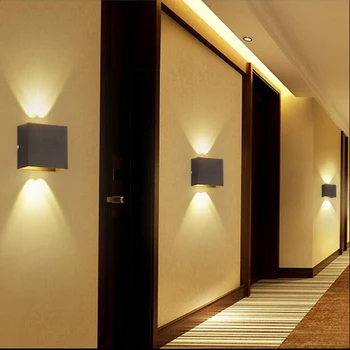 Stmievateľné štýl 6W Interiérové LED Nástenné Svietidlo AC110V/220V Zdobia Steny Sconce Studená / Teplá Biela Spálňa Čítanie led svetlá dekorácie