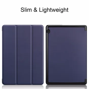 Stojan tabletu kryt na huawei mediapad T5 10 Slim cover obal Pre Huawei MediaPad T5 AGS2-W09/L09/L03/W19 10.1