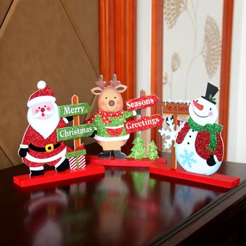Stolové Ozdoby/Santa Dekorácie/Vianočné Snehuliak Dekorácie/Home Decor/DIY Dom/Vianočný Strom Prívesok/Vianočný Darček