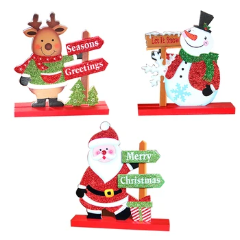 Stolové Ozdoby/Santa Dekorácie/Vianočné Snehuliak Dekorácie/Home Decor/DIY Dom/Vianočný Strom Prívesok/Vianočný Darček
