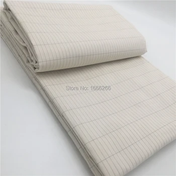 Striebro bavlnená tkanina 285 cm šírka vodivé zemi textílie, aby vodivé zemi posteľ list