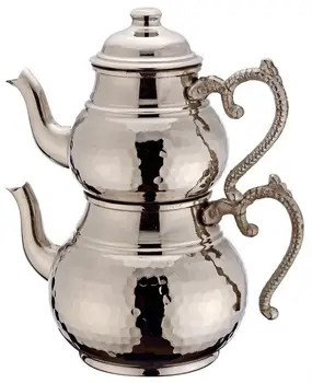 Striebro, Meď čaj hrniec, 2 veľkosti tradičnej čínskej tureckých