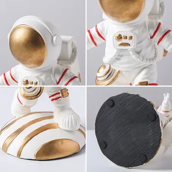 Strongwell Moderné Astronaut Figúrka Spaceman Moderného Umenia Miniatúrny Model Nordic Domáce Dekorácie Izba Dekor Darček K Narodeninám