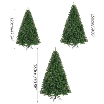 Strongwell Umelé Ozdoby na Vianočný Stromček Šifrovanie Zelený Strom Rodiny, Vianočné Dekorácie pre Domov Dekor Strom