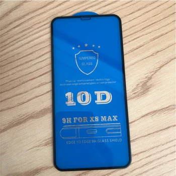 Suef 10 Ks/Veľa 10D Screen Protector Pre iPhone 6 6 7 8 Plus X Xs Max Xr 11 Pro Max HD 9H Tvrdeného Skla Pre iPhone 11 Filmu