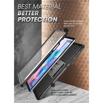 SUPCASE Pre Galaxy Tab S6 Prípade 10.5 palcový (2019) SM-T860/T865/T867 UB Pro Full-Telo Robustný Kryt s vstavaným-in Screen Protector