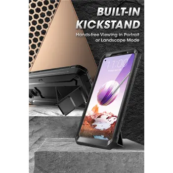 SUPCASE Pre LG Q70 Prípade 2019 (Verizon Verzia) UB Pro Full-Telo Robustný Kryt Závesu s vstavaným-in Screen Protector & Stojan