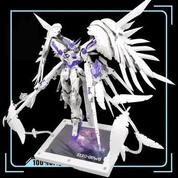 Super Nova MG 1/100 XXXG-00W0 Fialová W-Gundam Nulový Vlastný Model Auta Akcie Obrázok Montáž Hračka Darček Vody Nálepky