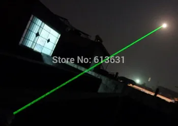 Super Výkonný! Silné vojenské AAA 50000m zelený laser ukazovatele 532nm SOS LAZER Baterka Svetlo lov +5 čiapky