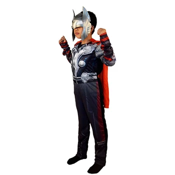 Superhrdina Deti Svalov Thor Thanos Klasické Svalov maska Cosplay Dieťa Chlapcov Halloween Karnevalové Kostýmy pre Deti Fantasia Maškarný