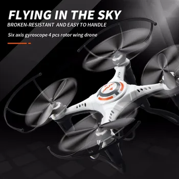 Svetlo drone 2.4 G Mini RC Drone 6 Os 4CH Vrtuľník Jedno Tlačidlo Rotaing Bezhlavého Režim JX815-2 Malé bezpilotné Quadcopter Micro drone