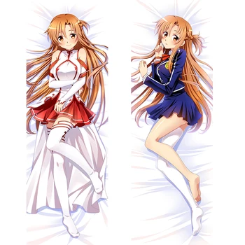 Sword Art Online，SAO Yūki Asuna/Yuuki Asuna waifu posteľná bielizeň nastaviť anime telo obliečky na vankúš