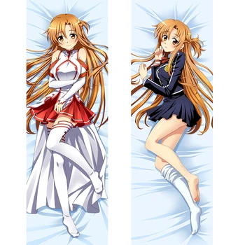 Sword Art Online，SAO Yūki Asuna/Yuuki Asuna waifu posteľná bielizeň nastaviť anime telo obliečky na vankúš