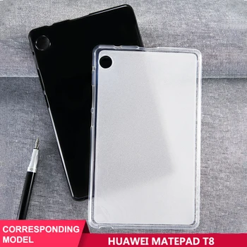 SZOXBY Prípad Tabletu do roku 2020 Huawei MatePad T8 8.0 Palcový TPU Mäkký Kryt Pre MatePad T8 Kobe2-L09 Kobe2-L03 Tenké Priesvitné Prípade
