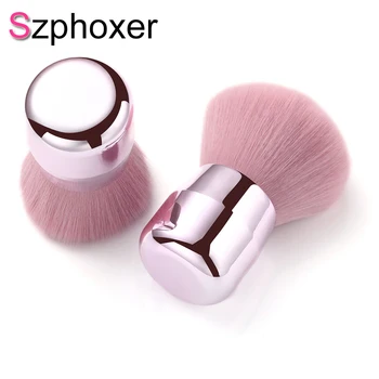Szphoxer Voľné Poháňanými Mäkké Veľkými Rozmermi, Make-Up Štetce Krém Na Tvár Nadácie Kefka Professional Veľké Kozmetika Krása Nástroj