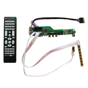 T. V56.031 pre 14inch 1 366 x 768 B140XW01 LP140WH4-TLA2 HDMI, USB, AV VGA ATV PC LCD Radič zabudovaný LED LVDS Monitor Auta