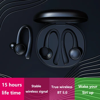 T7 Pro TWS 5.0 Bezdrôtové Bluetooth Slúchadlá HiFi Stereo Bezdrôtové slúchadlá Športové Headset S Nabíjanie Box vodotesné slúchadlá