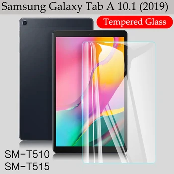 Tablet skla pre Samsung Galaxy Tab 10.1 2019 Tvrdeného film screen protector kalenie Poškriabaniu Dôkaz pre SM-T510 SM-T515