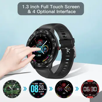 TagoBee ZL05 Full-Screen Dotknite sa položky Smart Hodinky Mužov Činnosť Trackers, Vodotesný IP67 Tepovej frekvencie Pre Android iOS Smartwatch