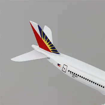 TAIHONGYU 16 cm Airbus350 Airlines A-350 Filipíny Vzduchu Lietadlo Lietadlo Diecast Model w/Stojan Zbierky Diecast Hračky Darček