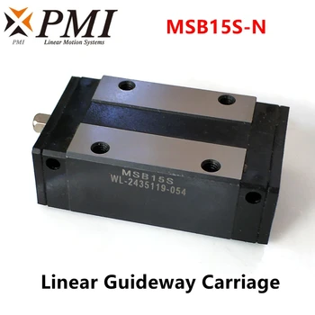 Taiwan PMI Lineárne Guideway Prepravu Blok MSB15S-N MSB15SSSFCN MSB15S pre CO2 Laserové Rytie Stroj na Rezanie