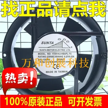 Taiwan SUNTA220v kvalitný ventilátor 17251A2-HBAPL-TC chladiaci ventilátor 17251 17 CM