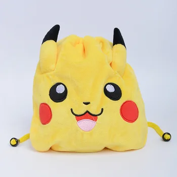 TAKARA TOMY Pokémon Pikachu skladovanie zvyškov taška mince kabelku Nádherné žaba osiva Squirtle Charmander oblečenie pre bábiku lúč úst taška
