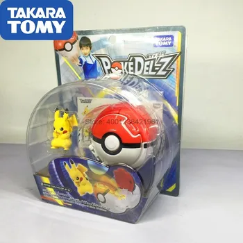 TAKARA TOMY Skutočné Pokemon Loptu Akcie Obrázok EMC Hodiť Pops Pokeball MC Kyogre Charizard Pikachu Pokeball