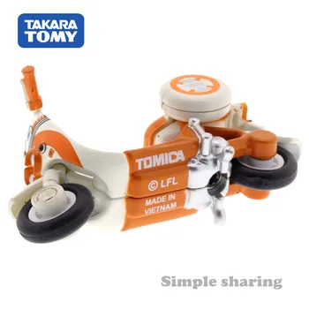 Takara Tomy Tomica Star Cars SC 02 Skútrov Motocyklov Plesne Diecast Miniatúrny Model Kolekcie Pop Deti Hračky