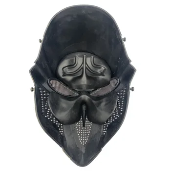 Taktické Airsoft Paintball Strašidelné Masky Smrti Lebky ABS Ochrany Maska Halloween Cosplay Rekvizity Lov BB Gun Strieľa Zariadenia
