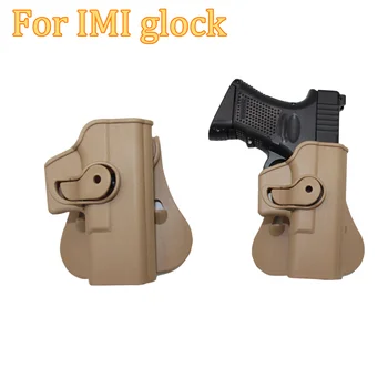 Taktické Glcok Pravej Ruke Pás Puzdro Vojenské Glock Puzdro pre Glock 17 19 22 23 31 32 Black Opálenie s Časopisom Klip Tašky