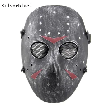 Taktické lebky masku na tvár vojenskej Obľúbený film maska celebrity film Jason tanec maska oblasti CS pre lov paintball