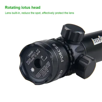 Taktické Lov Zelený Laser Dot Sight Nastaviteľné Prepnúť 532nm Laserové Ukazovátko Puška Zbraň Rozsahu Železničnej Barel Tlakový Spínač Namontujte