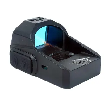 Taktické Micro Reflex Red Dot Sight P2 Holografické Riflescopes Optická 3 MOA 1x22 pre Puška alebo Brokovnice s Vysokou Mount