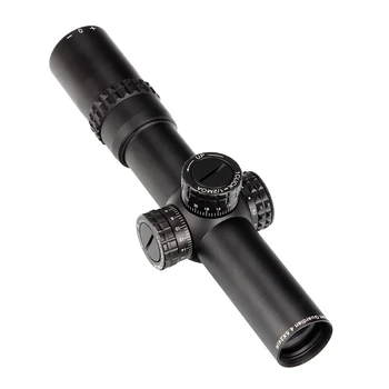 Taktické ohhunt Guardian 4.5x24 IČ Lovecká Puška Rozsahu 1/2 Pol Mil Dot Reticle 30 mm Trubica Optika Pohľad Veže Reset Riflescope