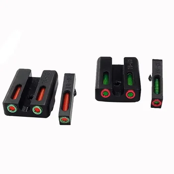 Taktické Optický Predné a Zadné červená/zelená bodka pamiatky pre Glock lov nočné videnie riflescope