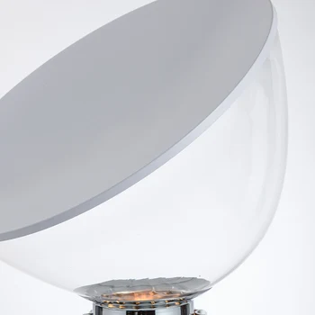 Talianska Dizajnérka Radar Stolové Lampy pre Spálne Nočná Lampa Moderného Štúdia Izba Hotel Hliník Sklo Odtieň Postele Lampa deco maison