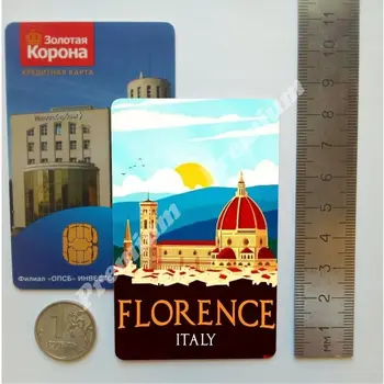 Taliansko suvenír magnet vintage turistické plagát