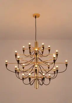 Taliansky návrhár 2097 Moderných domov decorationa lampy 18/30/50 Gold Black Silver Gino sarfaitti Luster jedálenský Zavesenie Svetla