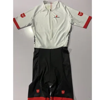 Taymory aero trisuit pro tím mužov triatlon racing suit krátky rukáv jumpsuit letné cyklistické skinsuit speedsuit bicykli kombinézu