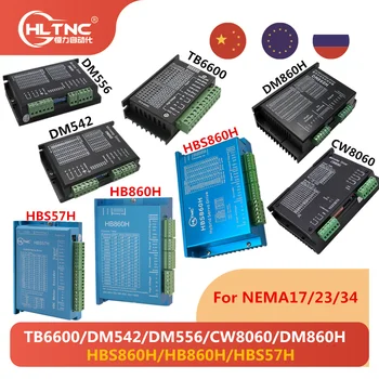 TB6600/DM542/DM556/CW8060/DM860H /HBS860H/HB860H/HBS57H hybrid krok servo Ovládač ovládač pre NEMA17/23/34 MOTORA