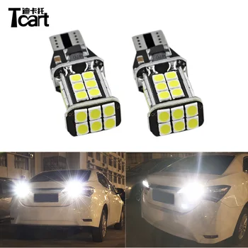 Tcart T15 bez Chýb led Automatické Svetlá Zadnej strane Lampa zálohovať Svetlá Pre Toyota Corolla 2016