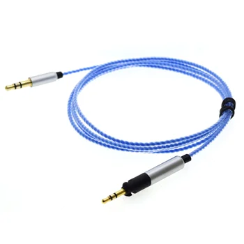 TD87 Slúchadlový Kábel pre Sennheiser HD598 HD558 HD518 HD 598 Headset Náhradné Slúchadlá 3,5 mm do 2,5 mm Stereo Bass Audio Drôt