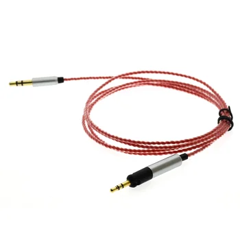 TD87 Slúchadlový Kábel pre Sennheiser HD598 HD558 HD518 HD 598 Headset Náhradné Slúchadlá 3,5 mm do 2,5 mm Stereo Bass Audio Drôt