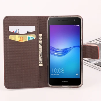 Telefón Luxusné Kožené puzdro pre Huawei Užite si 6 Telefón tašky Prípade Huawei Maimang 5 Y530 Mobilná peňaženka závesu