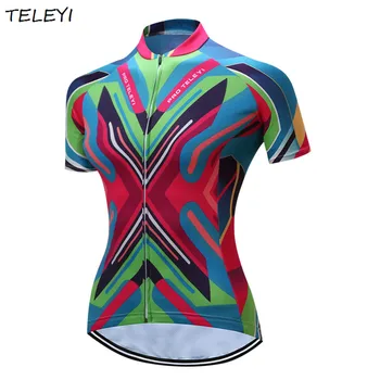 TELEYI 2016 Priedušný Cyklistický Dres Lete Mtb Cyklistické Oblečenie, Cyklistické Krátke Maillot Ciclismo Sportwear Cyklistické Oblečenie