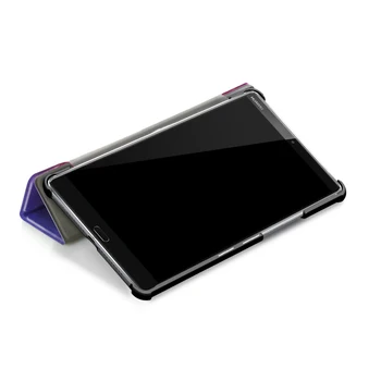 Tenké púzdro pre Huawei Mediapad M5 8.4 PU Kožené Skladací Magnetický Stojan, Kryt na Huawei M5 8.4 SHT-AL09 SHT-W09 Tablet Prípadoch