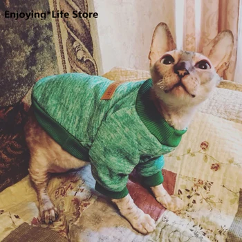 Teplé Mačka Sveter Oblečenie Klasické Módne Psa Oblečenie Pre Mačky Mačiatko Chihuahua Oblečenie Zimné Mačka Oblečenie Kabát