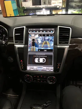 Tesla štýl Android 9.0 Auto Multimediálny Prehrávač pre MERCEDES-BENZ GL ML ML 350 W 166 roky 2013-2018 auta GPS Navi Autoradio Audio stereo